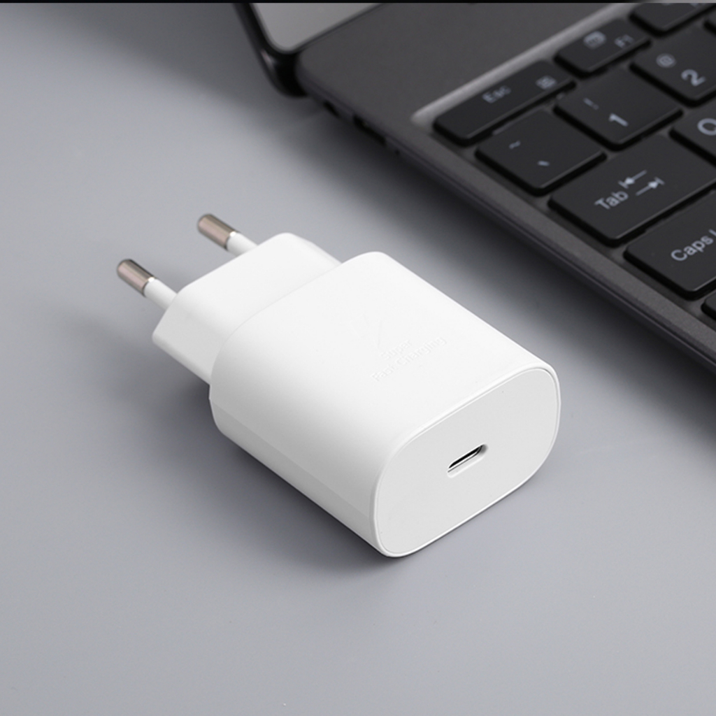 Bộ sạc Type C Samsung 25W Chính hãng - Bảo Hành 6 Tháng