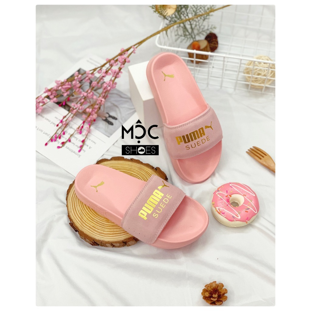 Dép P.U.M.A SUEDE  LEADCAT - *KEM*