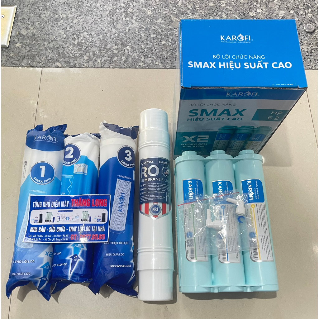 KAROFI PRO 1-2-3-4-5-6-7-8-9-10 - RO ĐÚC HÀN/USA MỸ - CỤM SMAX HP 6.2