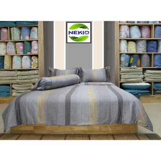Bộ chăn ga gối Lụa Tencel Nekio Nhật Bản, chất liệu từ gỗ khuynh diệp, mềm mại, thoáng khí, an thần tốt cho sức khỏe