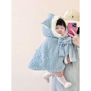  Áo choàng bông hình chú cá đu đu cho bé hnagf quảng châu 