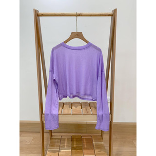 [Alisa Yoga] Áo Voan mỏng croptop 10 màu