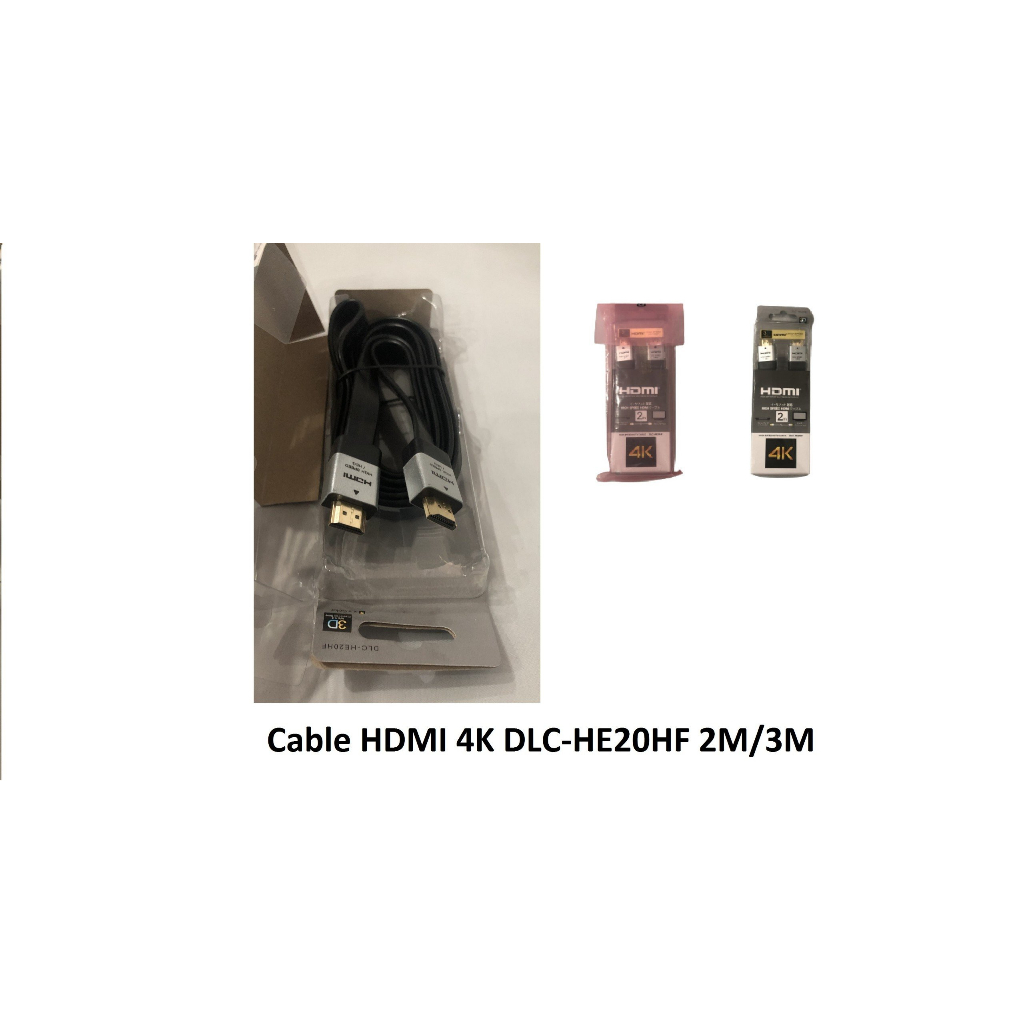 Cáp HDMI to HDMI Sony DLC 2m chuẩn 4K Cáp thường 1m - 1.5m loại tốt