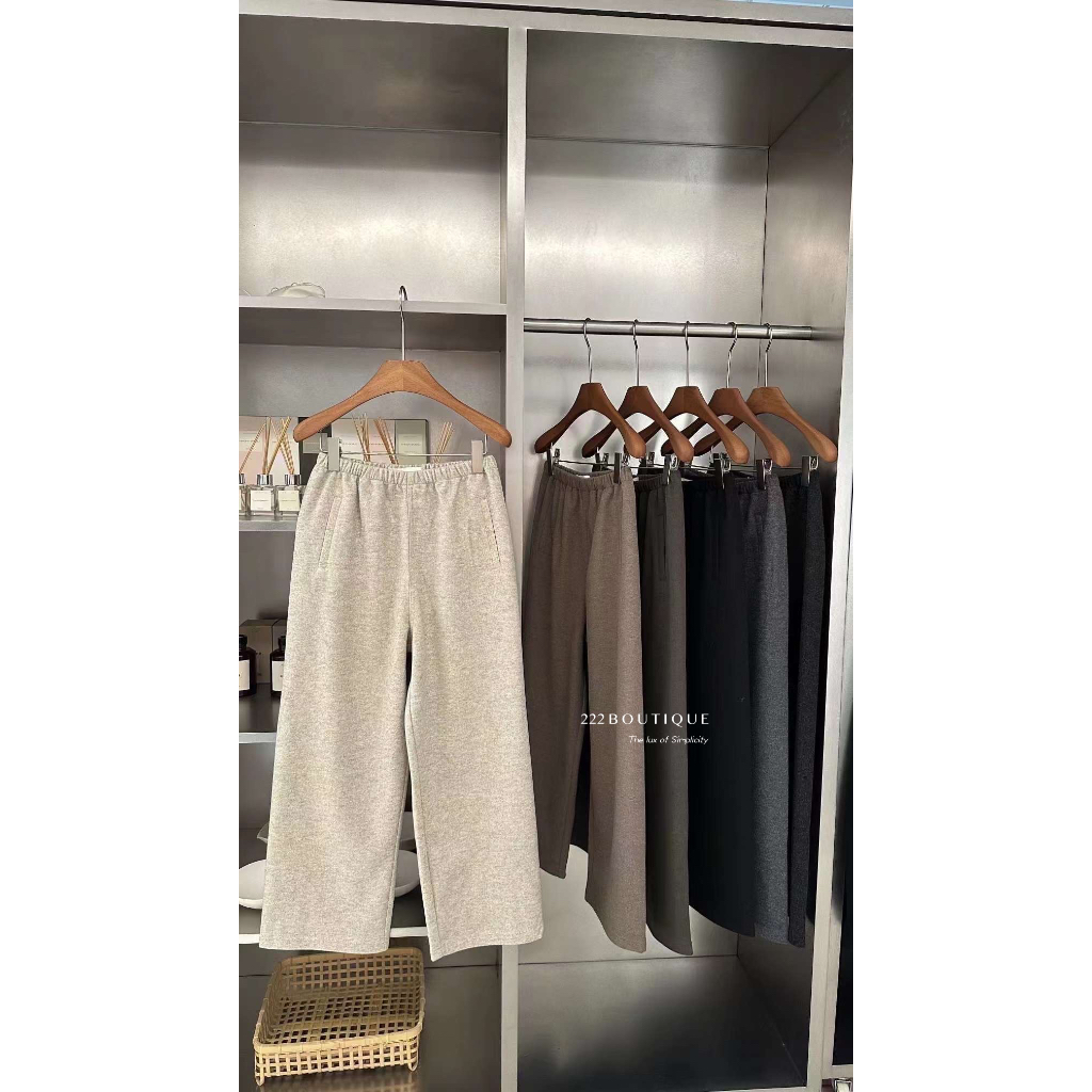 Quần dạ chun FN cashmere 23810