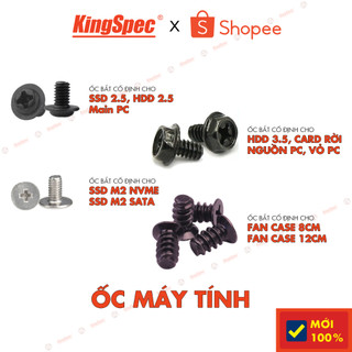 Ốc máy tính, bắt ổ cứng ssd / hdd kingspec | hàng chính hãng