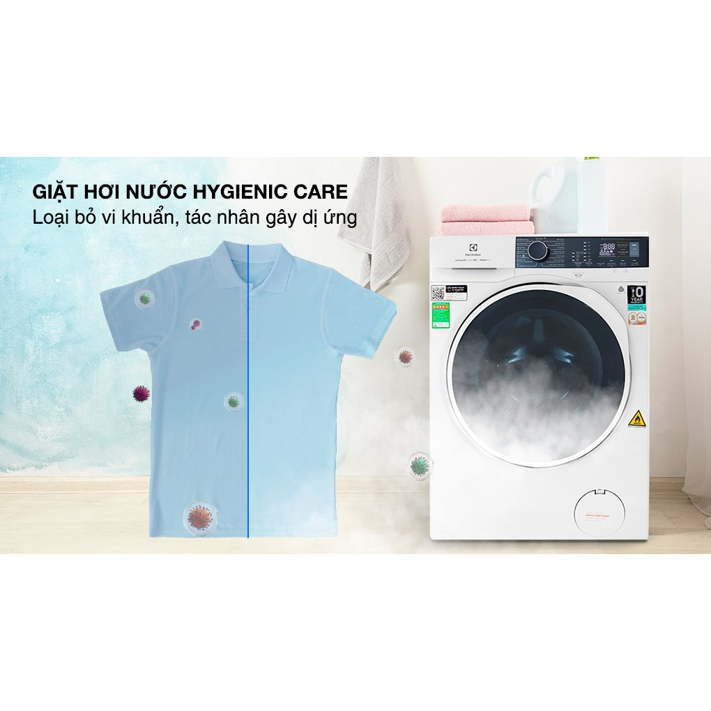 Máy giặt sấy Electrolux Inverter EWW9024P5WB giặt 9 kg - sấy 6 kg  - HÀNG CHÍNH HÃNG