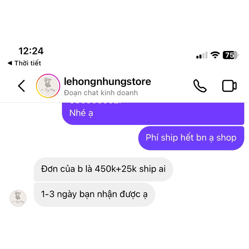 Giày Lehongnhung size 38