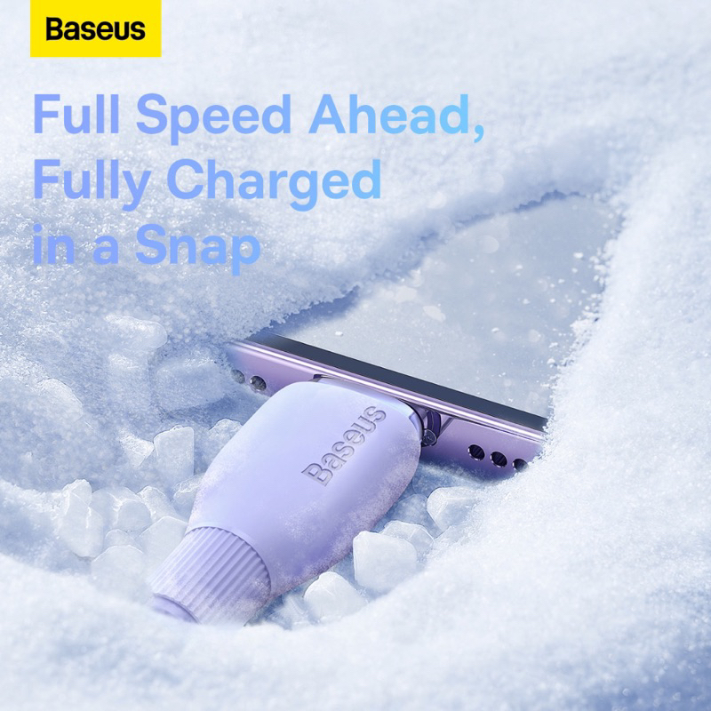 Cáp sạc Baseus Pudding USB Light.ning dòng 2.4A, dài 2mét