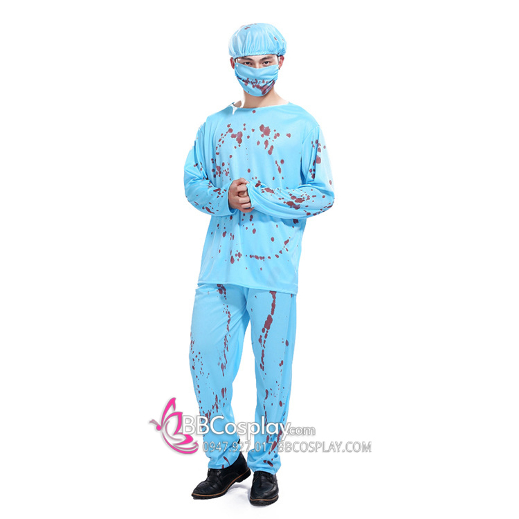 Quần Áo Bác Sĩ Ma Hoá Trang Halloween - 1818