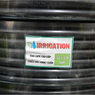 Giá sỉ Cuộn 100m ống LDPE 32 dày 1,8mm, BH 3 năm