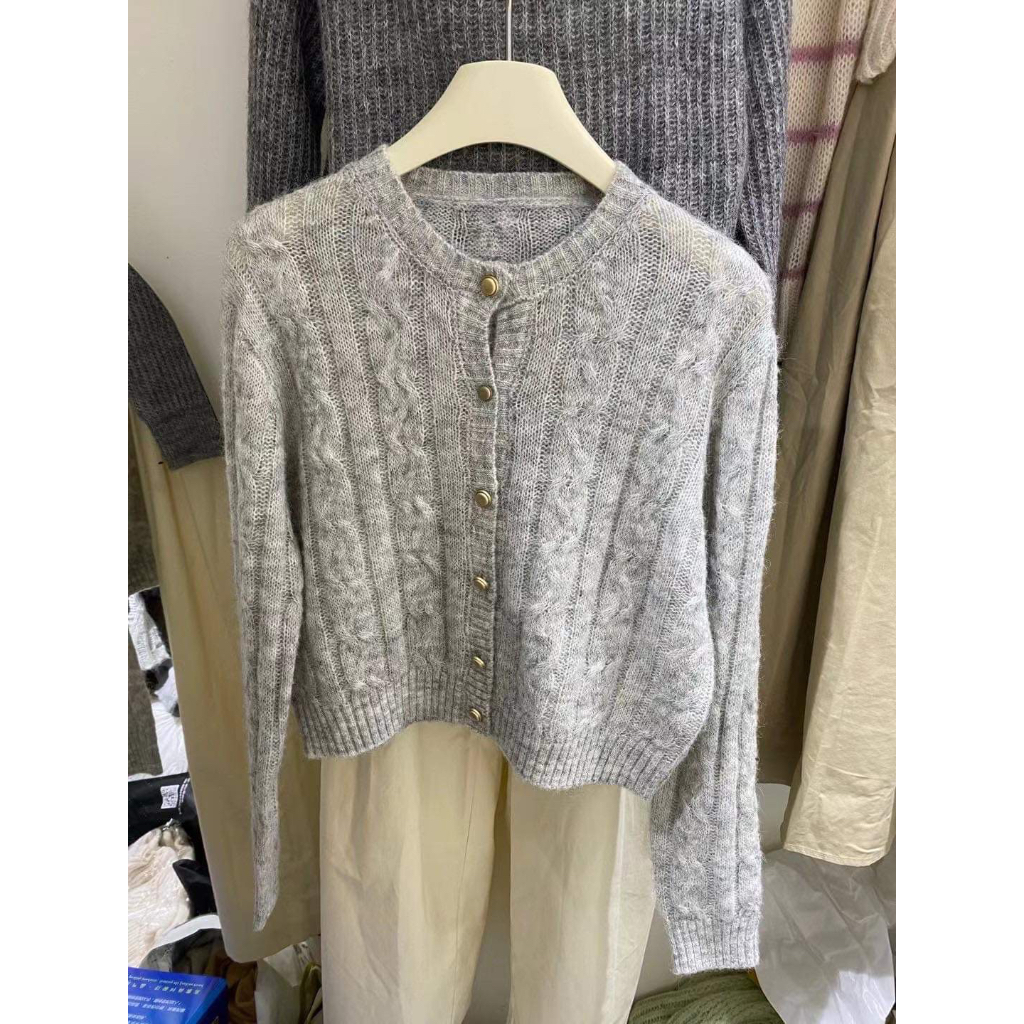 Áo len cardigan mềm thừng morning 8031