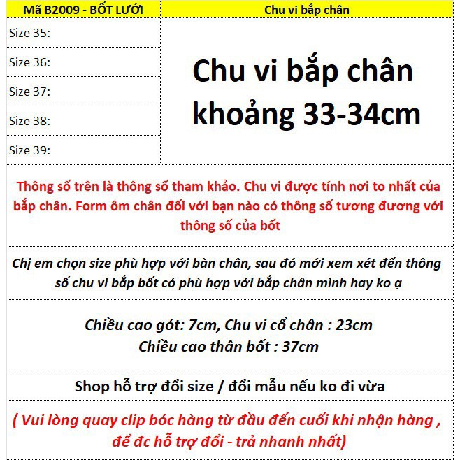 SẴN - INBOX ĐỔI KHO HÀNG TRƯỚC KHI ĐẶT HÀNG - BOOT ĐÙI LƯỚI