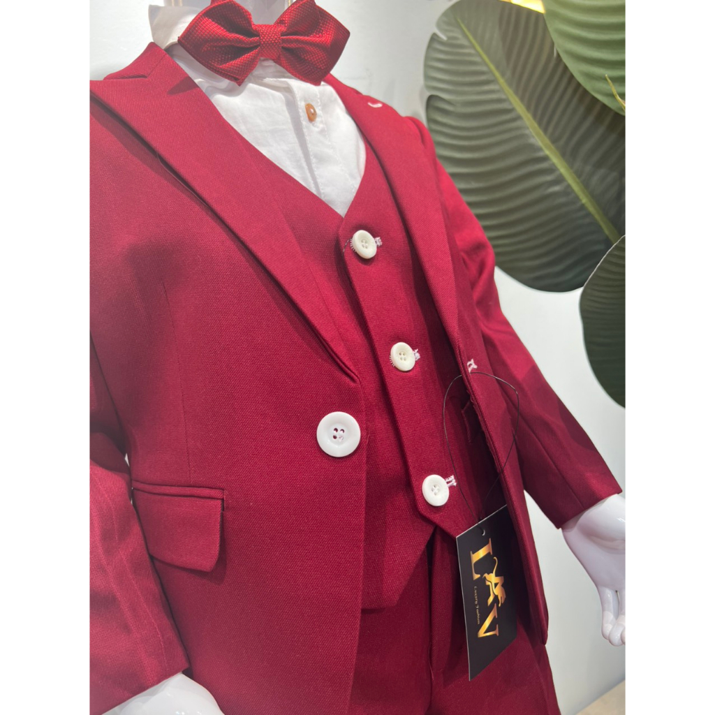 Cho thuê Vest trẻ em màu đỏ