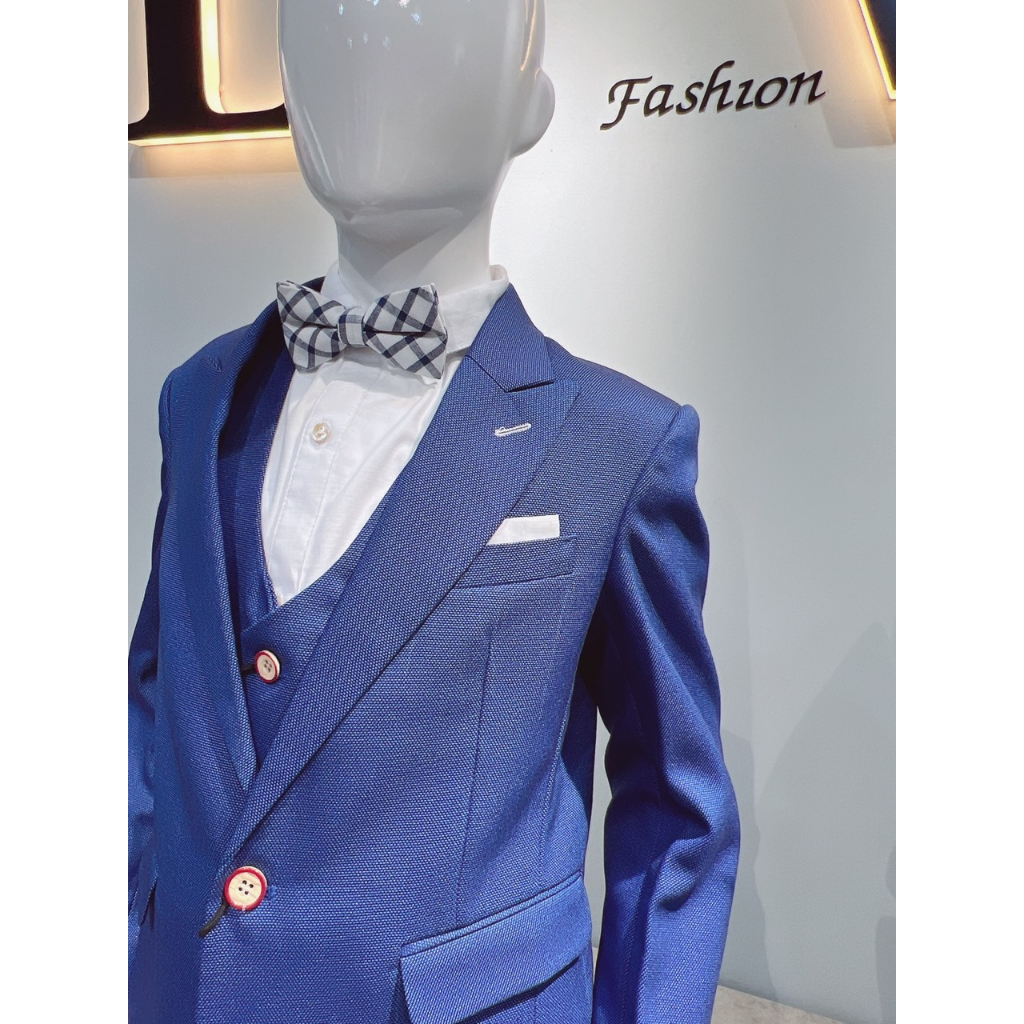 Cho thuê Vest trẻ em màu xanh