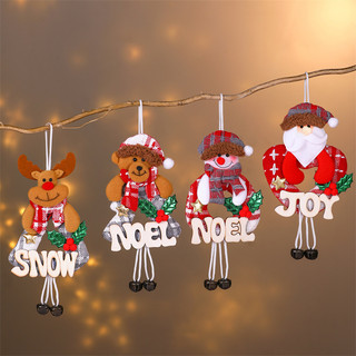 [HCM] Phụ Kiện Treo Trang Trí Cây Thông Giáng Sinh - Hình Ông Già Noel/Người Tuyết/Chú Nai