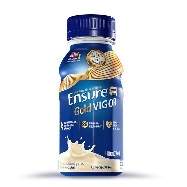 Sữa nước Ensure Gold Vigor 237ml