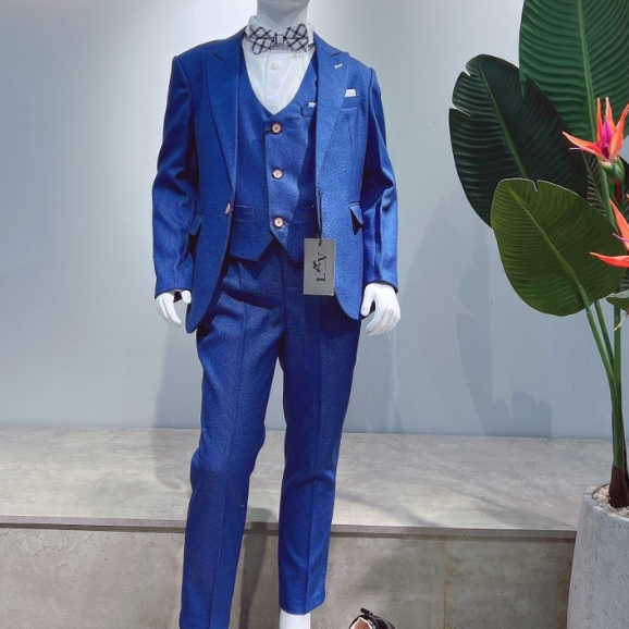 Cho thuê Vest trẻ em màu xanh