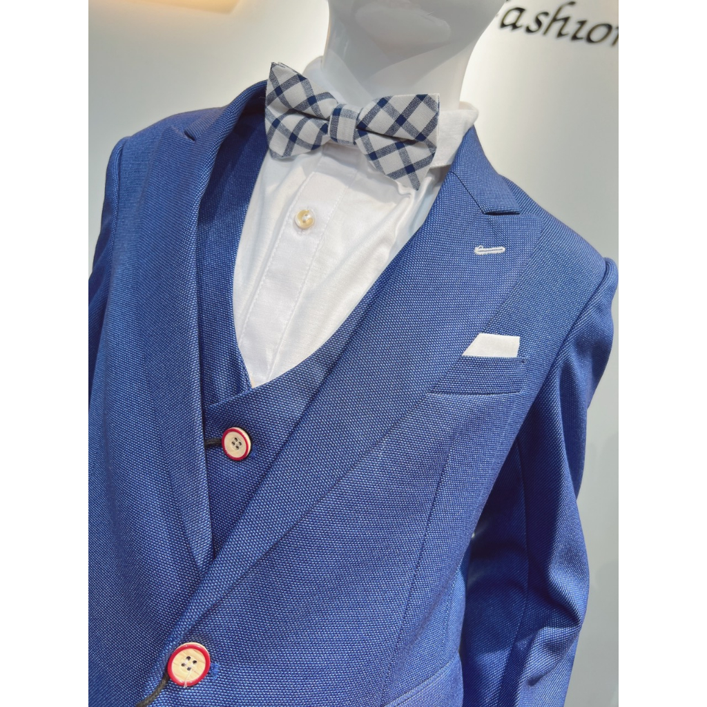 Cho thuê Vest trẻ em màu xanh