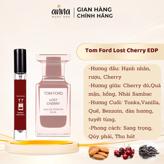 Nước hoa nữ Tom Ford Lost Cherry EDP chiết 10ml Nước hoa chiết TF Lost Cherry thơm lâu quyến rũ