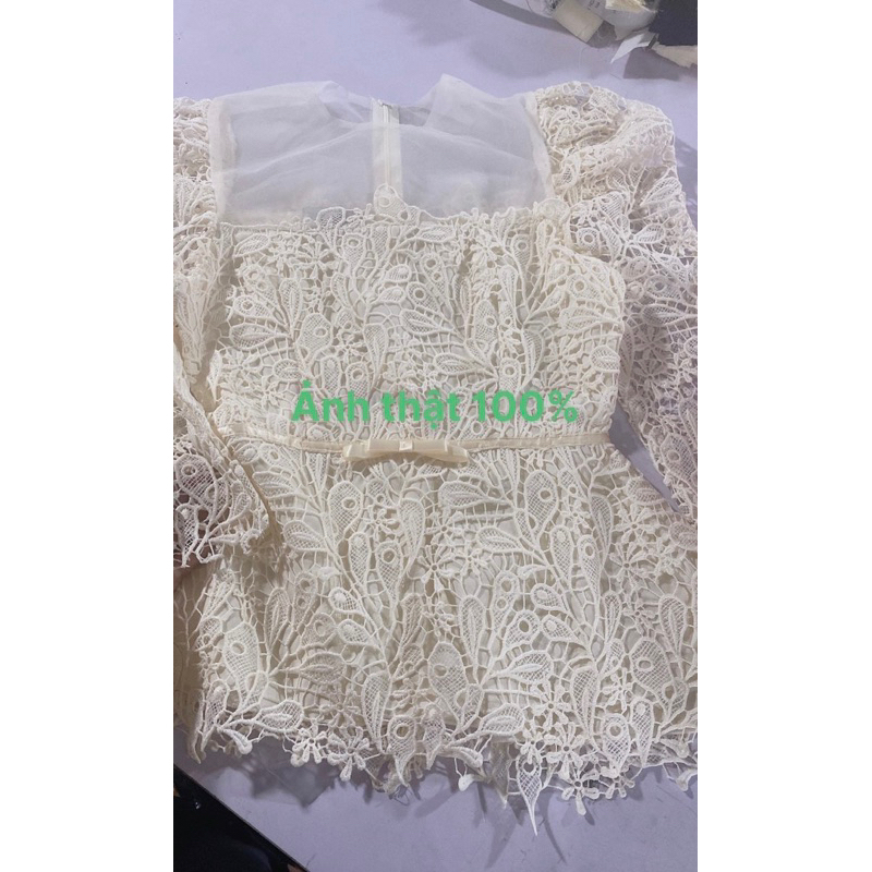 Áo ren thêu cao cấp