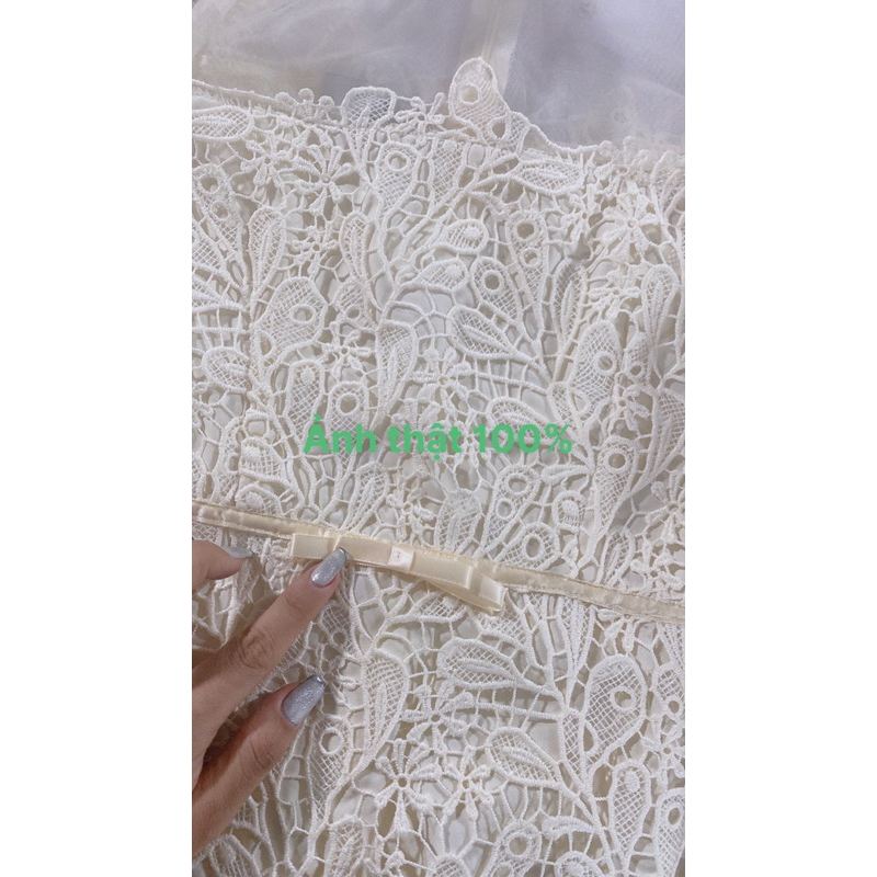 Áo ren thêu cao cấp