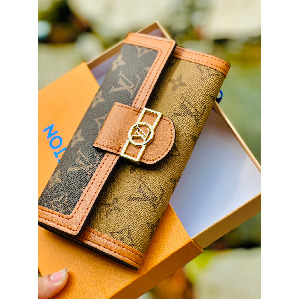 Ví Cầm Tay Lv Dáng Dài Thết Kế Sang Trọng Trẻ Trung,Hàng Quảng Châu Đóng Hộp Sang Chảnh
