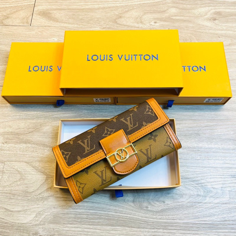 Ví Cầm Tay Lv Dáng Dài Thết Kế Sang Trọng Trẻ Trung,Hàng Quảng Châu Đóng Hộp Sang Chảnh