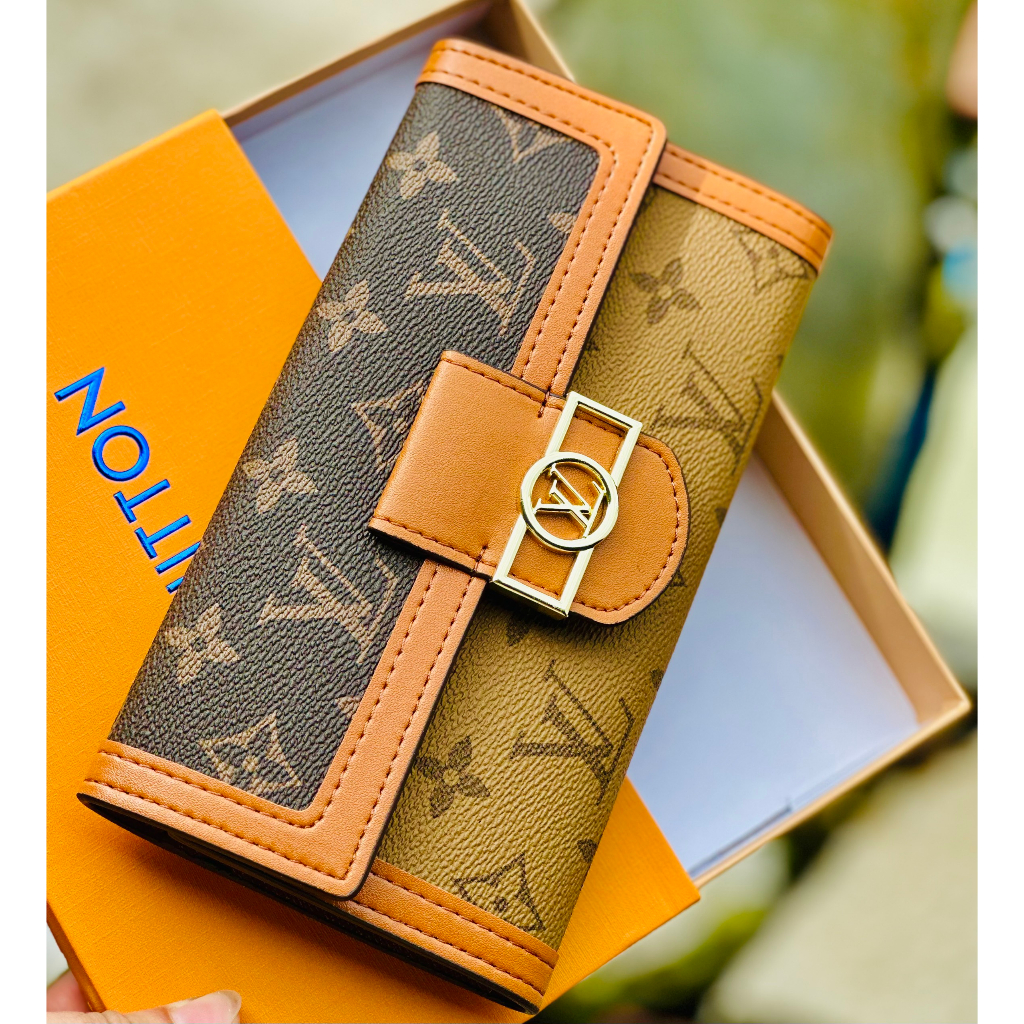 Ví Cầm Tay Lv Dáng Dài Thết Kế Sang Trọng Trẻ Trung,Hàng Quảng Châu Đóng Hộp Sang Chảnh