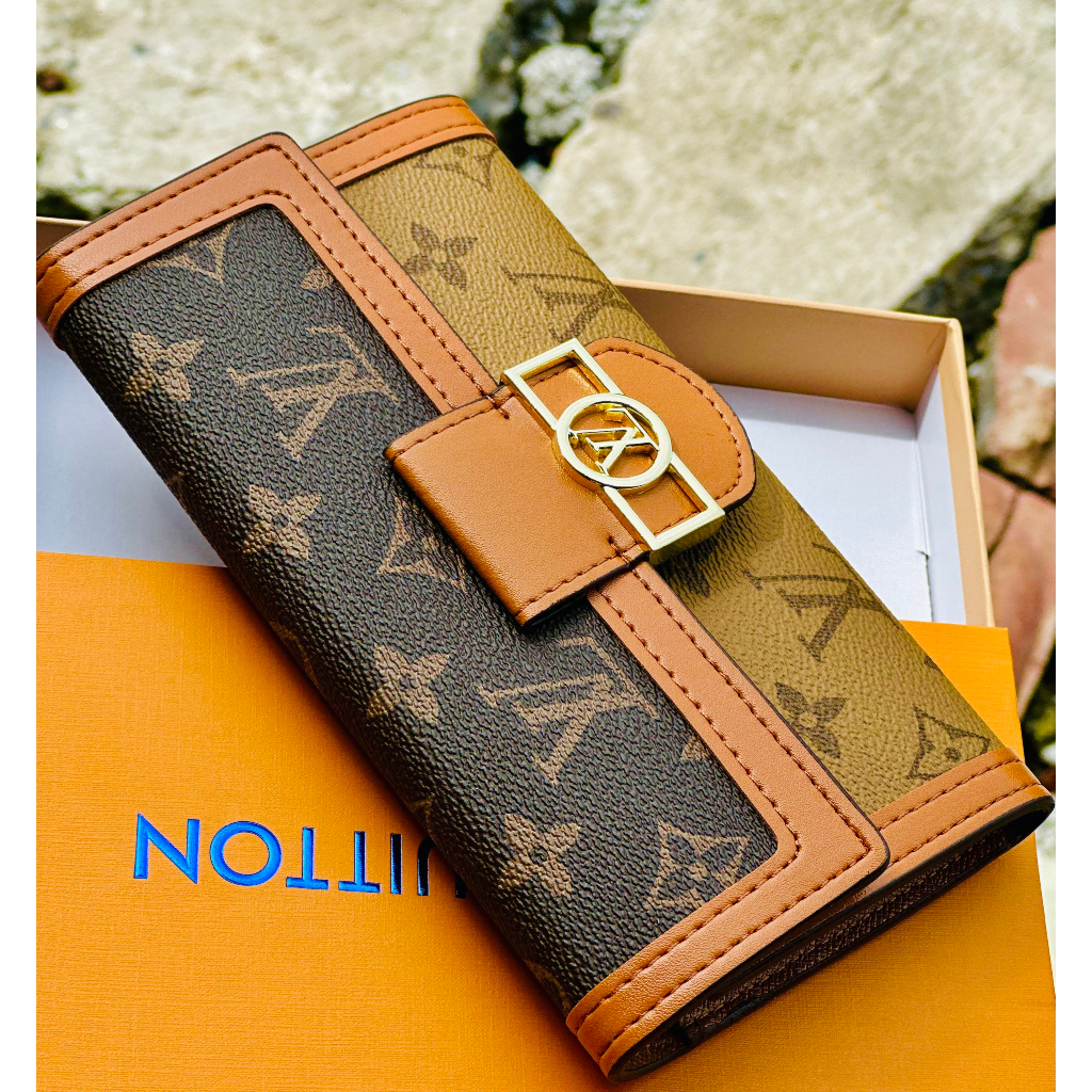 Ví Cầm Tay Lv Dáng Dài Thết Kế Sang Trọng Trẻ Trung,Hàng Quảng Châu Đóng Hộp Sang Chảnh