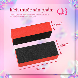 Buffer dũa móng 3 mặt phao nhám móng dũa móng giả