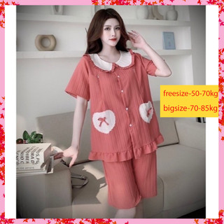Bộ bầu - bộ sau sinh - ( L.S - Gân Đũi Túi Tim - Lửng ) - chất liệu Gân Đũi Mềm - kiểu mới thời trang