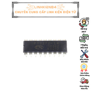IC Thu Sóng RF PT2272 Latch T4 Momentary M4