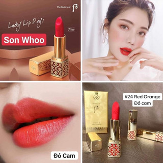 [DATE 2026] SON WHOO HOÀNG CUNG MÀU ĐỎ CAM