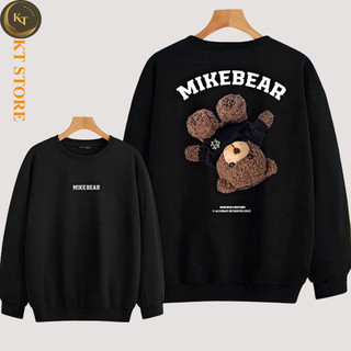 <FREE SHIP> ÁO SWEATER NỈ NAM NỮ UNISEX THU ĐÔNGIN HÌNH GẤU FORM RỘNG LÓT BÔNG DÀY DẶN TAY DÀI Y MẪU BAO ĐẸP