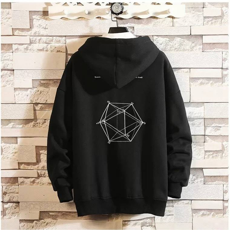 Áo Hoodie Form Rộng PHONG SHOP Lục Lăng Nỉ Bông Unisex Local Brand