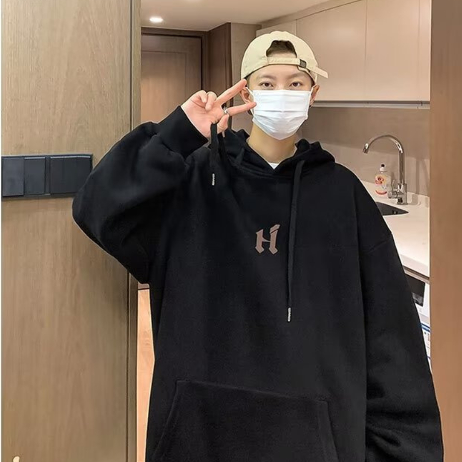 Áo Hoodie Form Rộng PHONG SHOP IN in lưng Nỉ Bông Unisex Local Brand