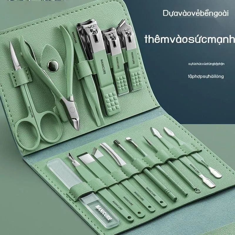 Bộ dụng cụ làm móng tay 16 món