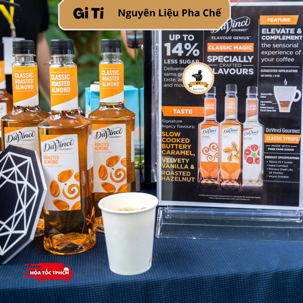 Siro/Syrup Davinci Nhiều Vị 750ml