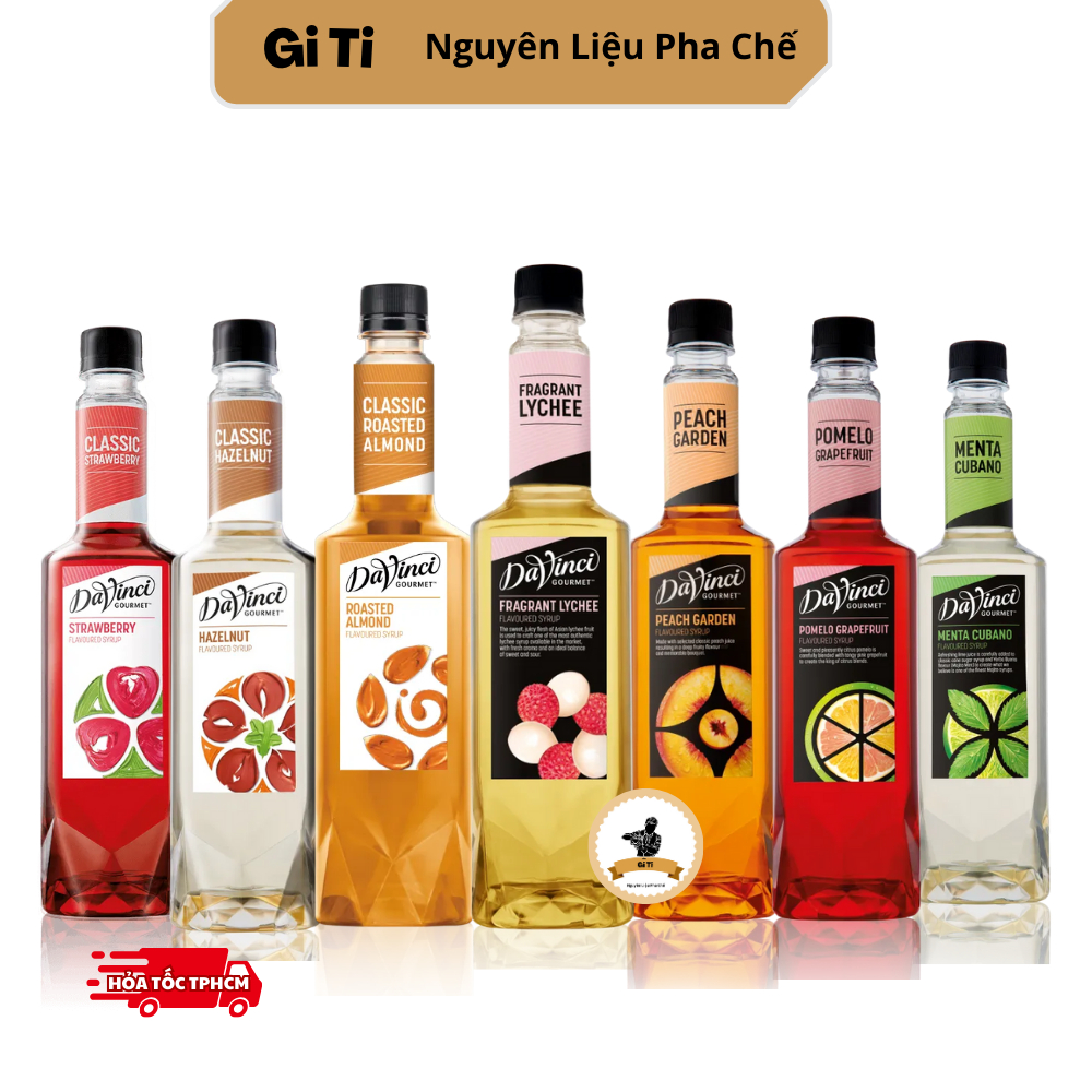 Siro/Syrup Davinci Nhiều Vị 750ml