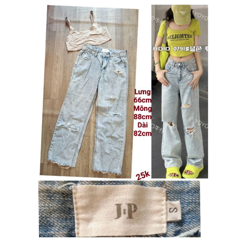 quần jeans kore nhiều kiểu