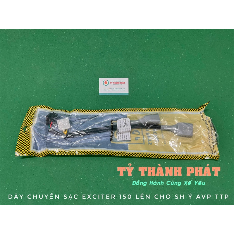Dây chuyển 2 sạc Ex 150 gắn SH G187