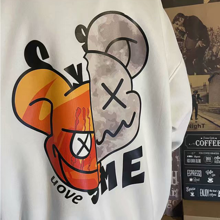 Áo Sweater Form Rộng PHONG SHOP Chuột SME Nỉ Bông Unisex Local Brand