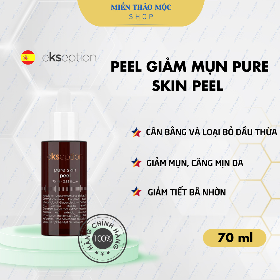 Mẫu Chiết Các Dòng ekseption peel - Pure Skin Peel; White-Up Peptide Peel; Retin-Oil Peel; Couperix | Miền Thảo Mộc Shop