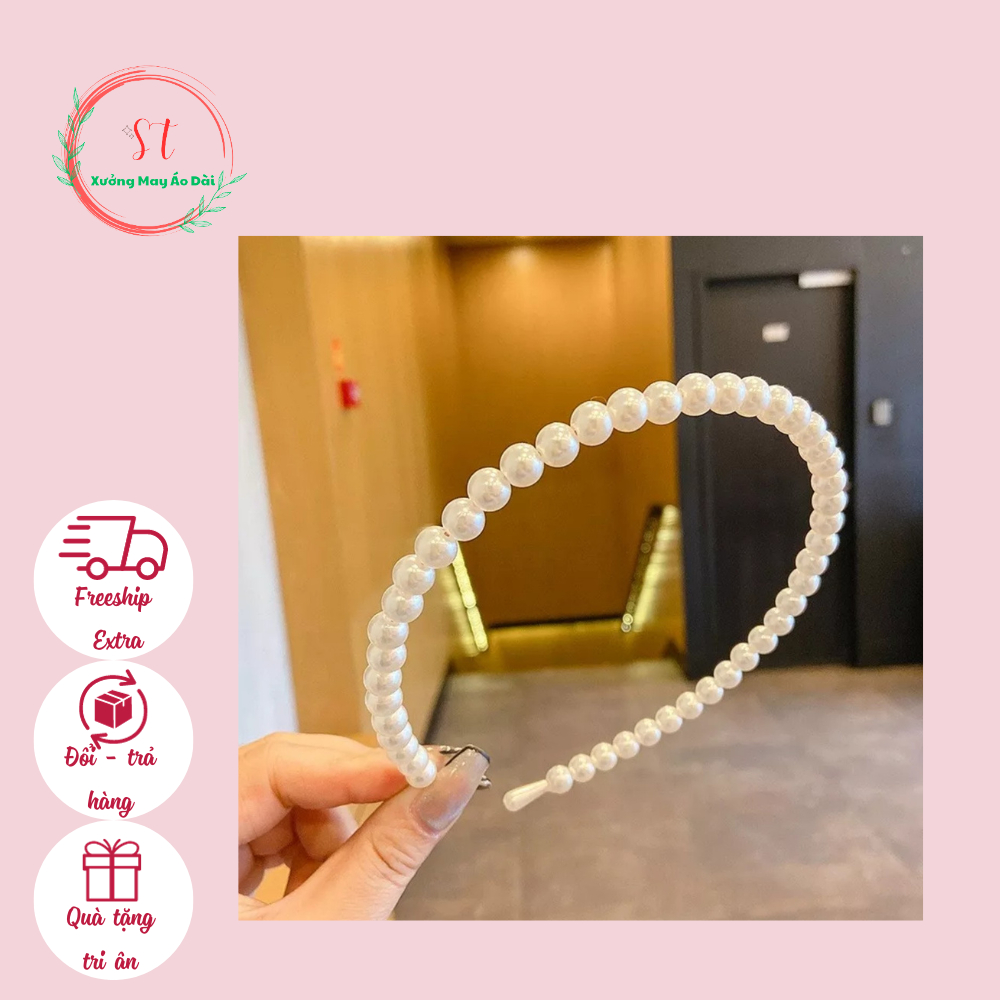 Bờm ngọc tiểu thư, sang chảnh chất liệu cao cấp - PKST03