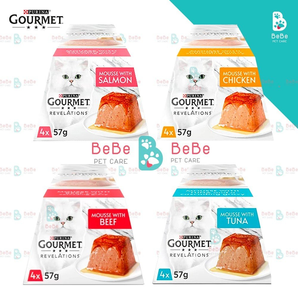 Pate PURINA Gourmet Revelations Dạng Mousse Cao Cấp Dành Cho Mèo Mọi Lứa Tuổi