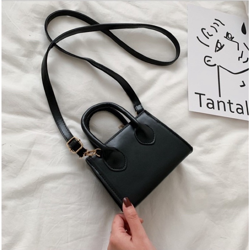 Túi đeo chéo mini nữ da trơn đẹp giá rẻ đi chơi TBB45
