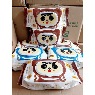 Khăn ướt baby 325gr không mùi khổ giấy lớn.