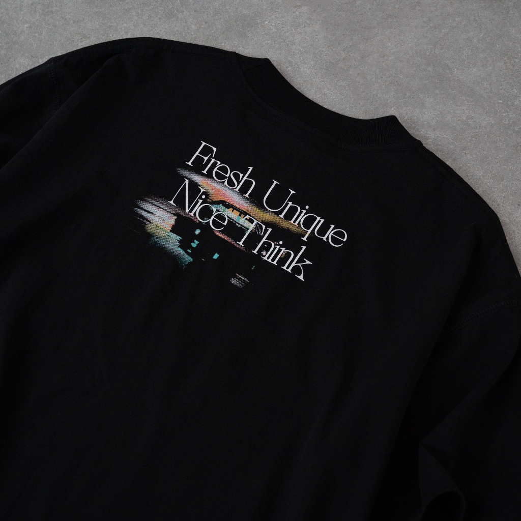 Áo Thun Tay Lỡ Unisex FUNT MIDNIGHT LIGHT TEE