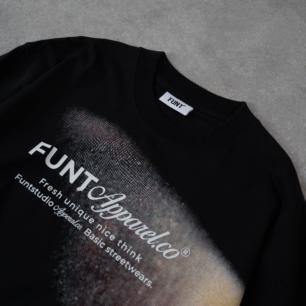 Áo Thun Tay Lỡ Unisex FUNT MIDNIGHT LIGHT TEE