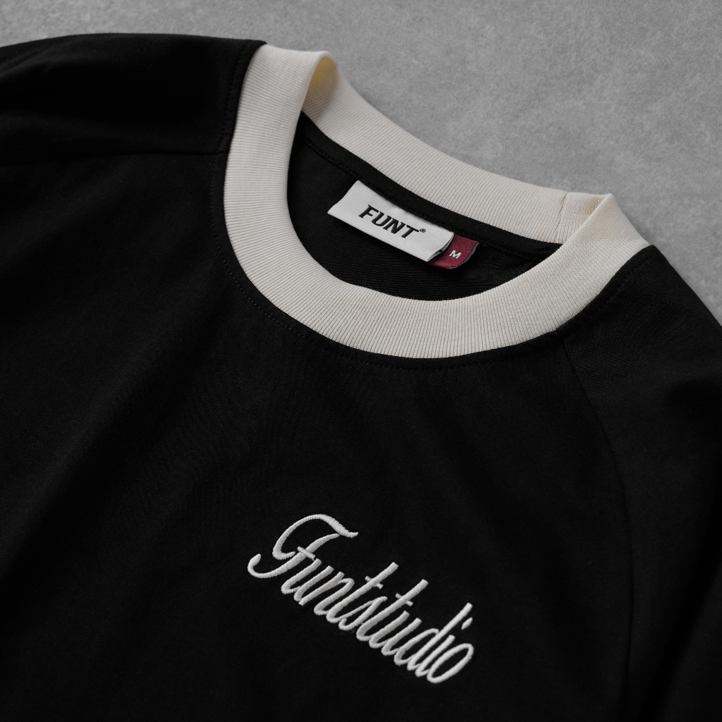 Áo Thun Tay Lỡ Unisex FUNT Raglan Slogant